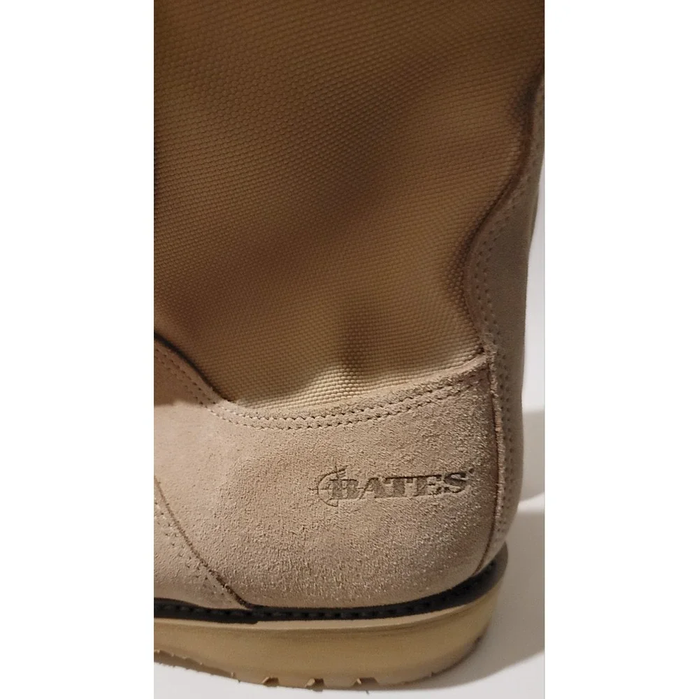 NWOB Bates Suade Tactical MIlitary Combat Heavy Duty Boots‎ Tan Size 13.5